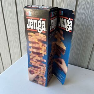 VTG 1986 MB Jenga (1992 Dist.) Believed Unused Black Box Classic Edition